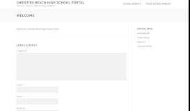 
							         Tolerance | Respect ... - Christies Beach High School Portal								  
							    