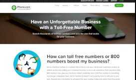 
							         Toll Free Numbers | Phone.com								  
							    