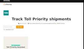 
							         Toll Priority Tracking - AfterShip								  
							    