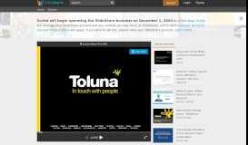 
							         Toluna Corporate Presentation - SlideShare								  
							    
