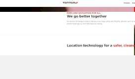 
							         TomTom Maps | Home								  
							    