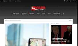 
							         TomTom updates developer portal | App Developer Magazine								  
							    