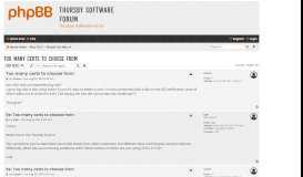 
							         Too many certs to choose from - Thursby Software Forum								  
							    