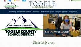 
							         Tooele County School District								  
							    