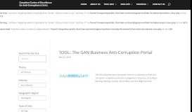 
							         TOOL: The GAN Business Anti-Corruption Portal | CCEAC								  
							    