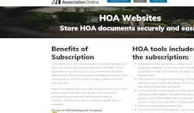 
							         Tools for HOA property managers - Association Online								  
							    