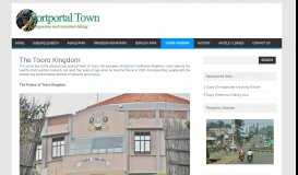 
							         Tooro Kingdom and its Palace - Uganda's Traditional ... - Fort portal town								  
							    