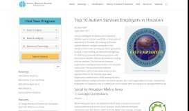 
							         Top 10 Autism Services Employers in Houston - Applied Behavior ...								  
							    