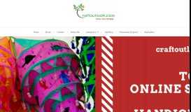 
							         Top 10 e-Commerce Sites for Handicraft Products - CraftOutlook.com								  
							    