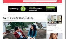 
							         Top 10: Events für Singles in Berlin | QIEZ								  
							    