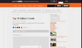 
							         Top 10 Fallout 3 mods: Page 3 | GamesRadar+								  
							    