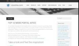 
							         Top 10 News Portal Sites! » iJoomla Blog								  
							    