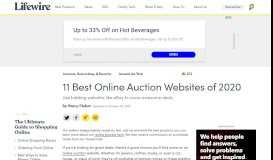 
							         Top 10 Online Auction Websites for Good Deals - Lifewire								  
							    