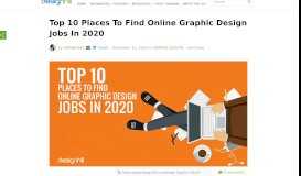 
							         Top 10 Places To Find Online Graphic Design Jobs In 2019 - Designhill								  
							    