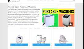 
							         Top 10 Portable Washers of 2019 | Video Review - Ezvid Wiki								  
							    