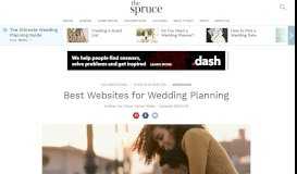 
							         Top 10 Websites for Wedding Planning - The Spruce								  
							    
