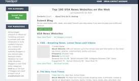 
							         Top 100 USA News Websites on the Web | US News Sites								  
							    