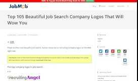 
							         Top 105 Most Beautiful Company Logos in Job Search, Recruitment ...								  
							    