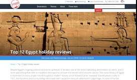 
							         Top 12 Egypt holiday reviews | Intrepid Travel EN-US								  
							    