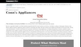 
							         Top 1,304 Reviews and Complaints about Conn's Appliances | Page 4								  
							    