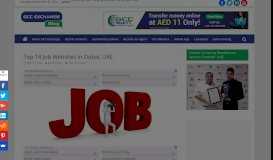 
							         Top 14 Jobs Portal Sites in Dubai, UAE - GCC Exchange								  
							    