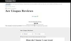
							         Top 183 Reviews and Complaints about Aer Lingus | Page 4								  
							    