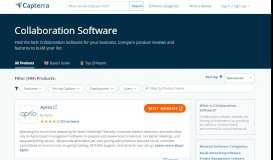 
							         Top 20 Collaboration Software 2019 - Compare Reviews - Capterra								  
							    