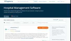 
							         Top 20 Hospital Management Software 2019 - Compare Reviews								  
							    