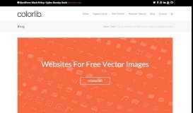 
							         Top 24 Websites For Free Vector Images For Designers 2019 - Colorlib								  
							    