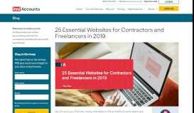 
							         Top 25 Essential Websites for Contractors and Freelancers ...								  
							    