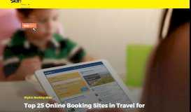 
							         Top 25 Online Booking Sites in Travel This Month – Skift								  
							    