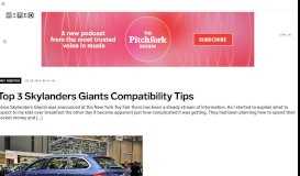 
							         Top 3 Skylanders Giants Compatibility Tips | WIRED								  
							    