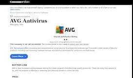
							         Top 307 Reviews and Complaints about AVG Antivirus								  
							    
