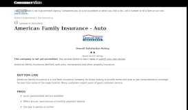 
							         Top 332 Reviews and Complaints about American Family Insurance ...								  
							    