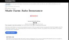 
							         Top 3,494 Reviews and Complaints about State Farm Auto Insurance								  
							    