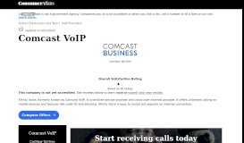 
							         Top 35 Reviews and Complaints about Comcast VoIP								  
							    