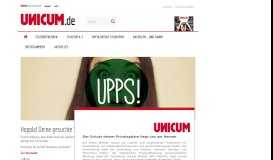 
							         Top 40: Die besten Internetseiten für Studenten - UNICUM								  
							    