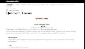 
							         Top 4,232 Reviews and Complaints about Quicken Loans | Page 2								  
							    