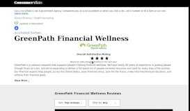 
							         Top 448 Reviews and Complaints about GreenPath Financial ...								  
							    