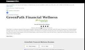 
							         Top 448 Reviews and Complaints about GreenPath Financial Wellness								  
							    