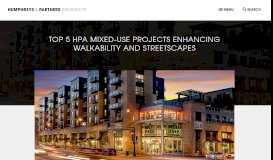 
							         Top 5 HPA Mixed-Use Projects Enhancing Walkability and Streetscapes								  
							    