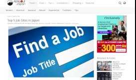 
							         Top 5 Job Sites in Japan | All About Japan								  
							    