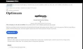 
							         Top 765 Reviews and Complaints about Optimum								  
							    