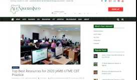 
							         Top Best Resources for JAMB UTME CBT Practice- Apps and Softwares								  
							    