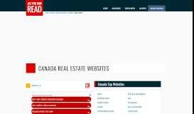 
							         Top Canada Real Estate Websites Real Estate - Source ...								  
							    