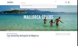 
							         Top Celebrity Hotspots in Majorca - Spain Guides								  
							    