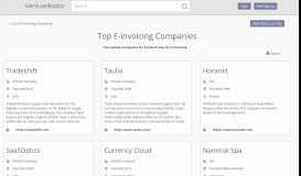 
							         Top E-invoicing companies | VentureRadar								  
							    