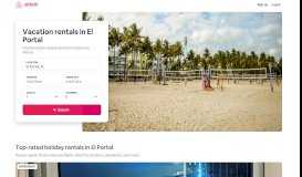 
							         Top El Portal Houses & Vacation Rentals | Airbnb®								  
							    