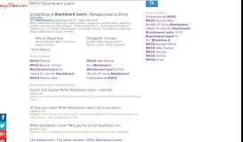 
							         Top MVSU Blackboard Learn deals at mySimon | Online ...								  
							    
