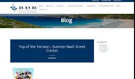
							         Top of the Terrace - Summer Bash Street Cricket - BDR Business ...								  
							    